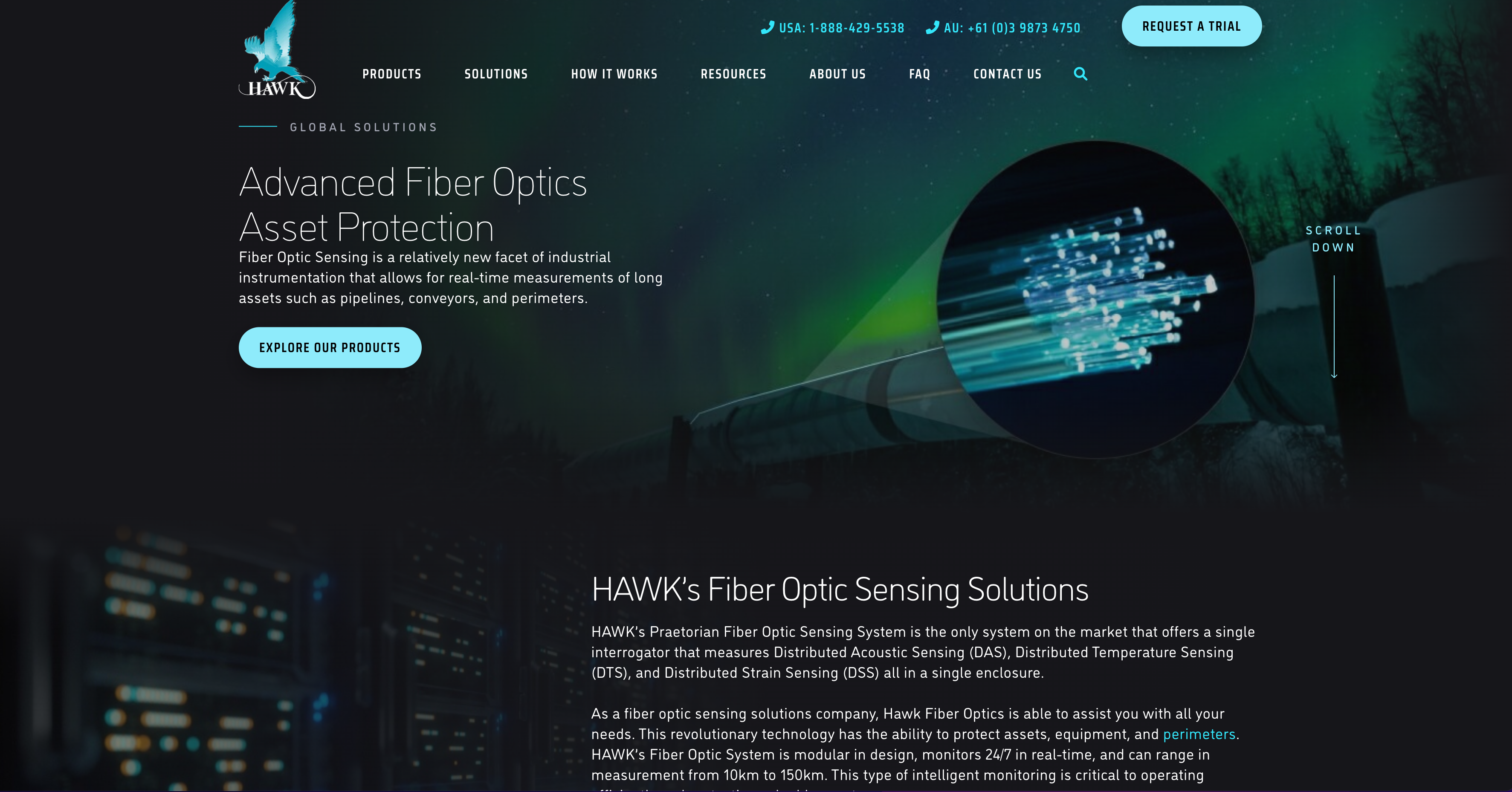 HawkFiber.com Launches | Hawk Measurement Systems